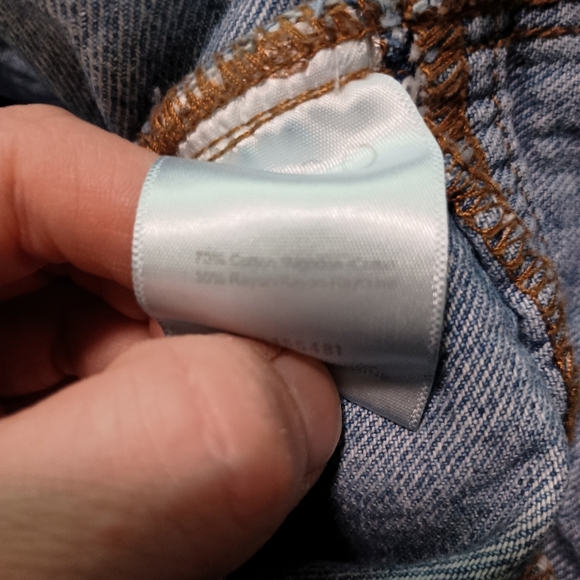 Simple Society Women's Blue Jeans with hip cut outs_9/29 - Picture 4 of 9